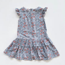 Load image into Gallery viewer, Handmade Floral Linen Dress (5y)
