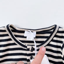 Load image into Gallery viewer, Jamie Kay Organic Rib L/S Bodysuit Stripe NEW (2y)
