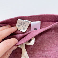 Load image into Gallery viewer, Baby Baby Merino Pants Dark Purple NWOT (3-6m)
