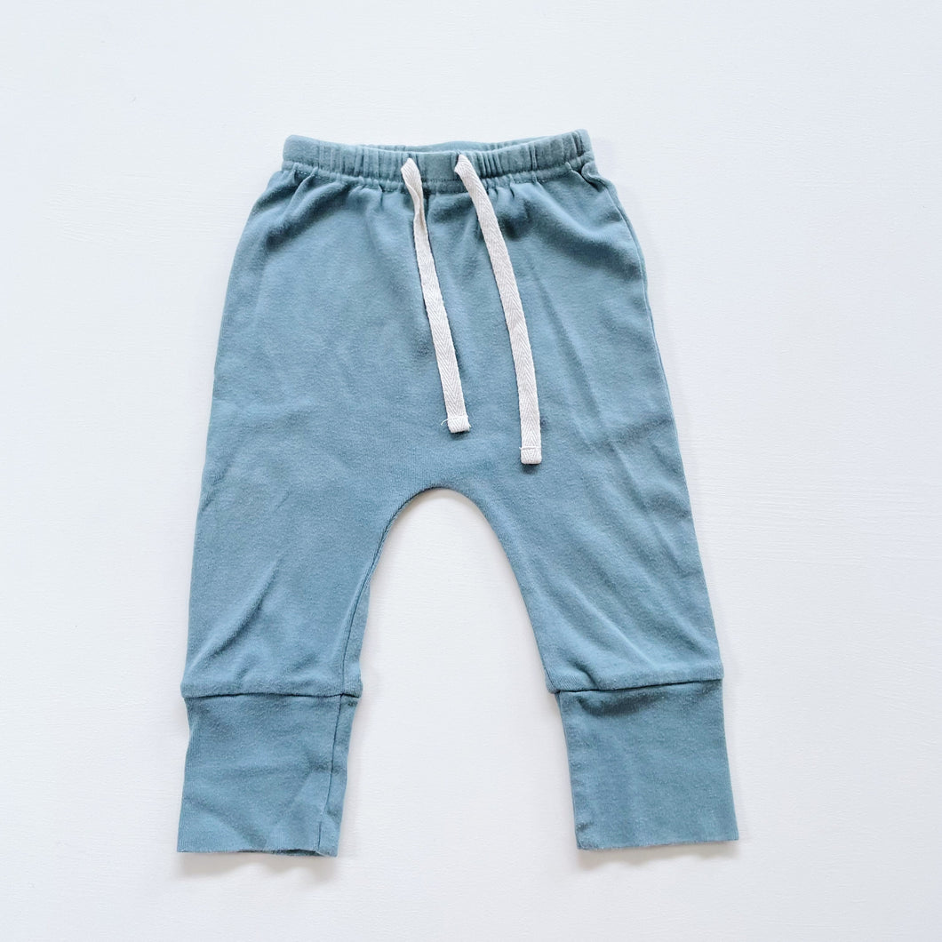 Nature Baby Drawstring Pants Light Blue (3-6m)