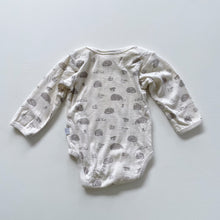 Load image into Gallery viewer, Dimples Merino L/S Bodysuit Hedgehog and Friends (12m)
