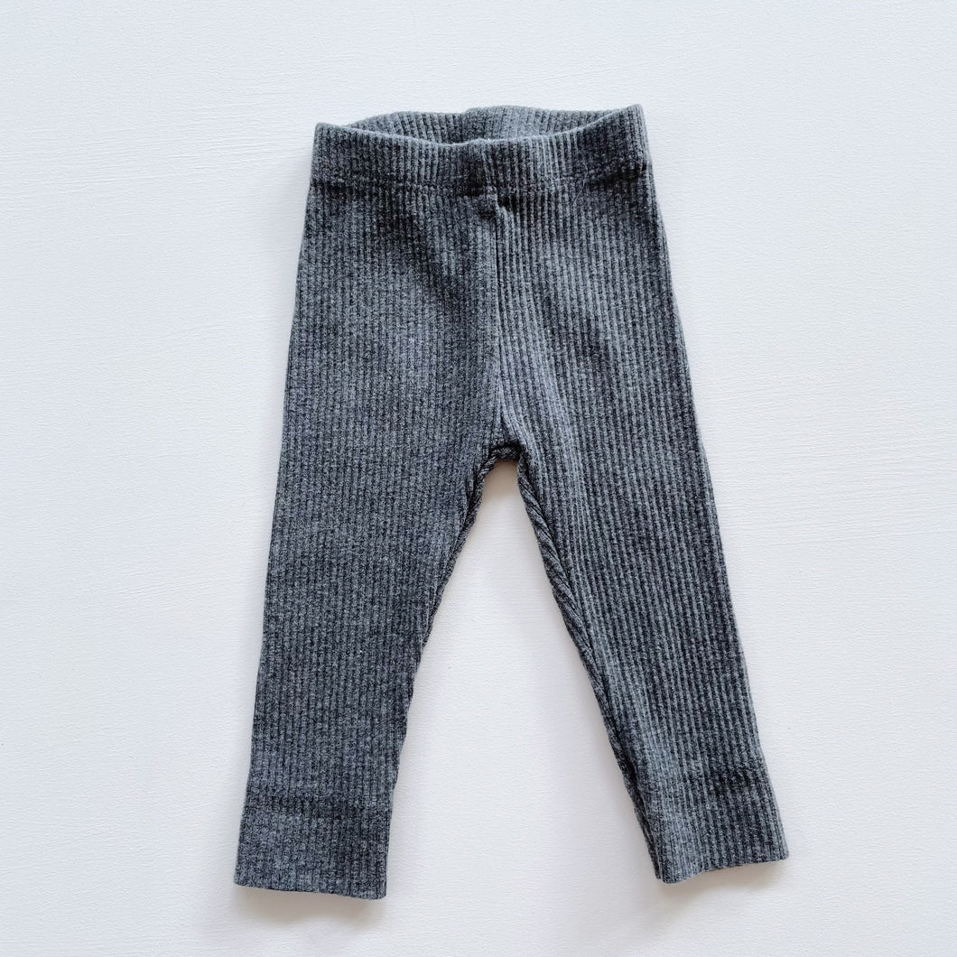 Jamie Kay Ribbed Leggings Grey (newborn)