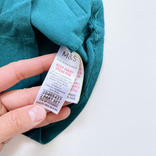 Load image into Gallery viewer, M&amp;S L/S Top Teal Whale (6-9m)
