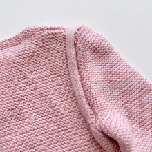 Load image into Gallery viewer, Handmade Wool Cardigan Pink (2y)
