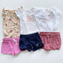 Load image into Gallery viewer, Shorts + Tees Kindy Bundle 6x (4-5y)
