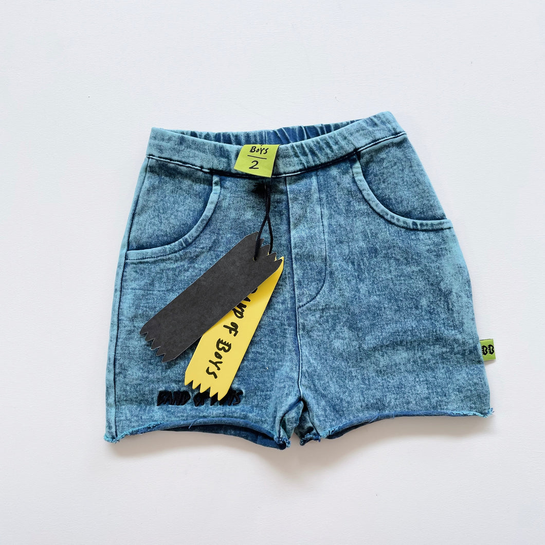 Band of Boys Vintage Blue Denim Shorts NEW (2y)