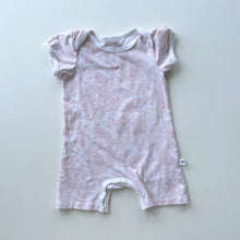 Load image into Gallery viewer, Dimples Organic Summer Romper Pink Pattern (18m)

