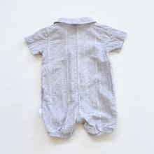 Load image into Gallery viewer, River Island Romper Grey Speckled (6-9m)
