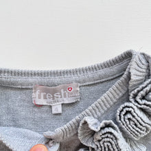 Load image into Gallery viewer, Fresh Baked Grey Cotton Knit Cardigan (4y)
