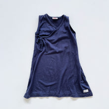 Load image into Gallery viewer, Nature Baby Merino Wool Dress Navy (3y)
