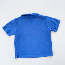 Load image into Gallery viewer, Country Road Organic Terry Polo T-Shirt Blue (10y)

