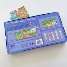 Load image into Gallery viewer, mierEdu My Finger Maze Puzzle - At The Zoo
