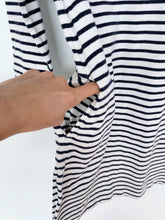 Load image into Gallery viewer, Uniqlo Navy Stripy Dress (10/M)
