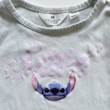 Load image into Gallery viewer, H&amp;M Stitch Crop Tee Light Blue (8y)
