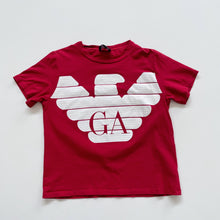 Load image into Gallery viewer, Red Branded T-Shirt GA (6y)
