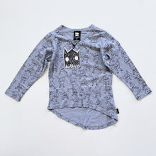 Load image into Gallery viewer, Band of Boys Monster Mash Up L/S Tee Grey NEW (2y)
