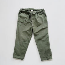 Load image into Gallery viewer, Nature Baby Organic Cotton Chinos Green (4y)
