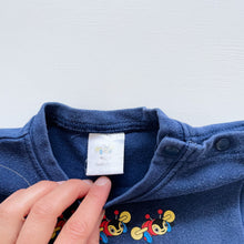 Load image into Gallery viewer, Buzzy Bee Tee Navy (6-12m)
