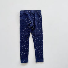 Load image into Gallery viewer, Mac &amp; Ellie Leggings Blue Polkadots (4y)
