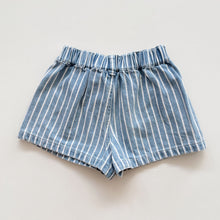 Load image into Gallery viewer, Seed Shorts Denim Stripes (3y)
