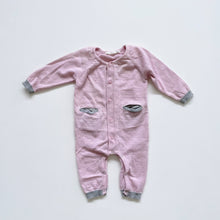 Load image into Gallery viewer, Merino Kids All-In-One Pink *tagged bigger (0-3m)
