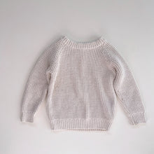 Load image into Gallery viewer, Jamie Kay Knit Jersey Ecru Marle *tagged bigger (3-4y)
