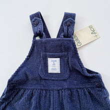 Load image into Gallery viewer, Goldie + Ace Sammy Corduroy Overalls Navy NEW (3y)
