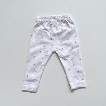 Load image into Gallery viewer, Jamie Kay Organic Pants White/Green Floral (0-3m)
