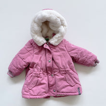Load image into Gallery viewer, United Colors of Benetton Winter Jacket Pink Faux Fur (12-18m)
