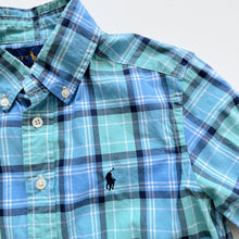Load image into Gallery viewer, Ralph Lauren Shirt Blue / Mint Check (8y)
