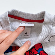 Load image into Gallery viewer, Marvel x Spiderman Jumper Grey Kindy (4y)
