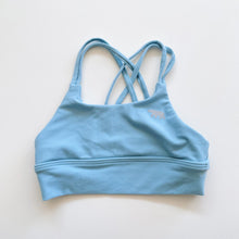 Load image into Gallery viewer, Running Bare Light Blue Exercise Top *tagged bigger (8y)
