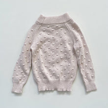 Load image into Gallery viewer, Jamie Kay Dotty Knit Jumper Pastel Fleck *small mark (3y)
