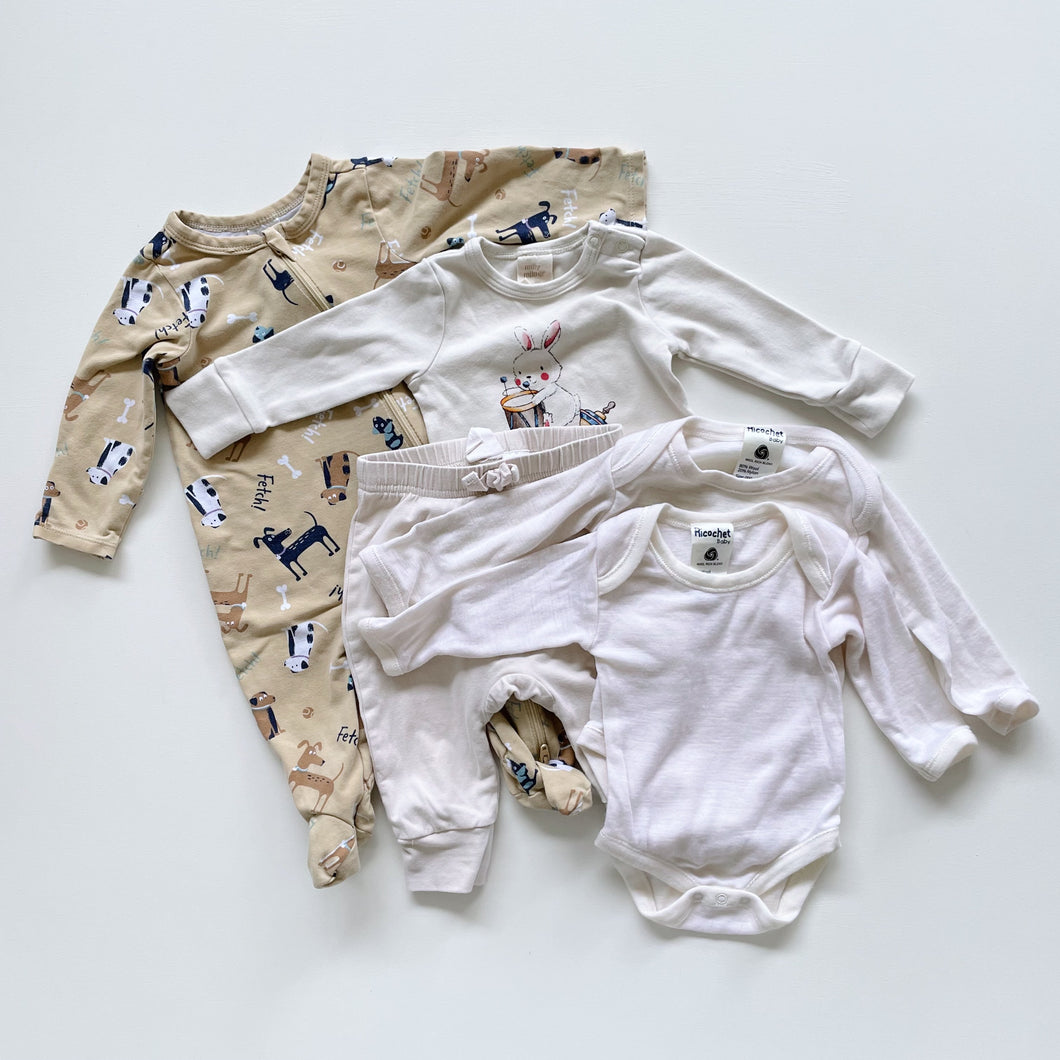 Gender Neutral Bundle 5x (0-3m)