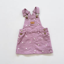 Load image into Gallery viewer, Jamie Kay Pinafore Dress Petite Heart Melody (1y)
