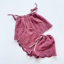 Load image into Gallery viewer, Jamie Kay Organic Muslin Skirt + Top Berry (3y)
