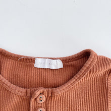 Load image into Gallery viewer, Jamie Kay Organic Rib T-Shirt Rust (2y)
