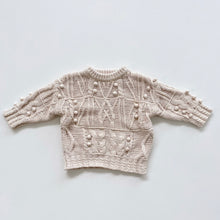 Load image into Gallery viewer, Raised in Beige Knitted Jersey Natural (12-18m)

