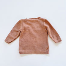 Load image into Gallery viewer, Wilson &amp; Frenchy Cotton/Bamboo/Wool Jumper Rust (6-12m)
