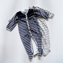 Load image into Gallery viewer, Petit Bateau All-In-One Bundle Stripes (12-18m)
