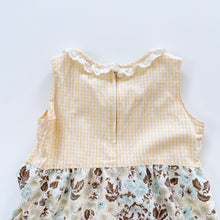 Load image into Gallery viewer, Beautiful Handmade Tiered Dress (6-7y)
