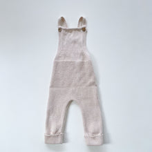 Load image into Gallery viewer, Jamie Kay Knit Alex Romper Light Oatmeal Marle (6-12m)
