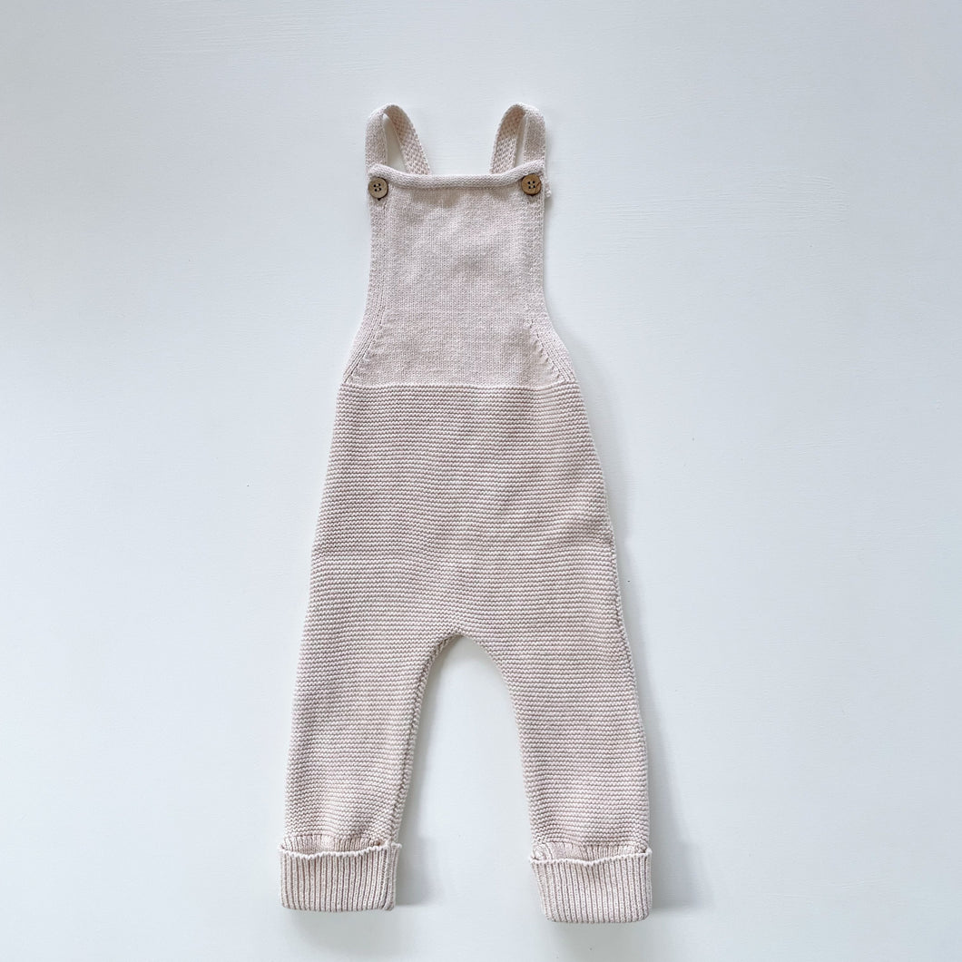 Jamie Kay Knit Alex Romper Light Oatmeal Marle (6-12m)