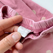 Load image into Gallery viewer, Nature Baby Organic Dress + Pants Pink Polkadots (6-12m)
