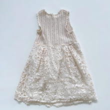 Load image into Gallery viewer, Stunning Lacey Cream Dress (6y)
