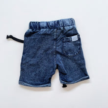 Load image into Gallery viewer, Band of Boys My Name is Fred Track Shorts Denim Blue NEW (2y)
