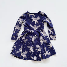 Load image into Gallery viewer, Rock Your Kid Dress Blue Pegasus (2y)
