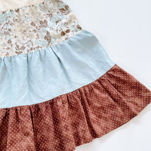Load image into Gallery viewer, Beautiful Handmade Tiered Dress (6-7y)
