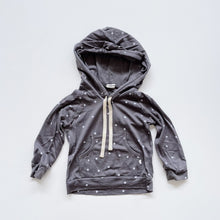 Load image into Gallery viewer, Nature Baby Merino Hooded Top Grey Dots (1y)
