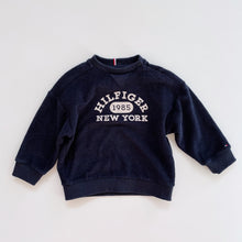 Load image into Gallery viewer, Tommy Hilfiger Terry Towelling Jumper Navy (2y)
